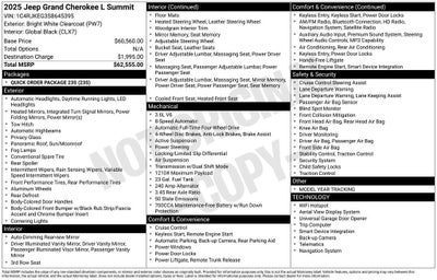 2025 Jeep Grand Cherokee L Summit