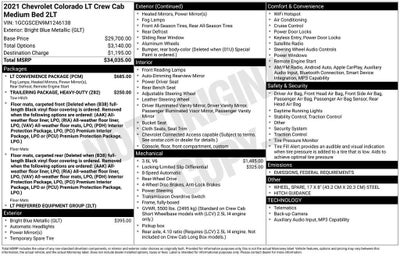 2021 Chevrolet Colorado LT