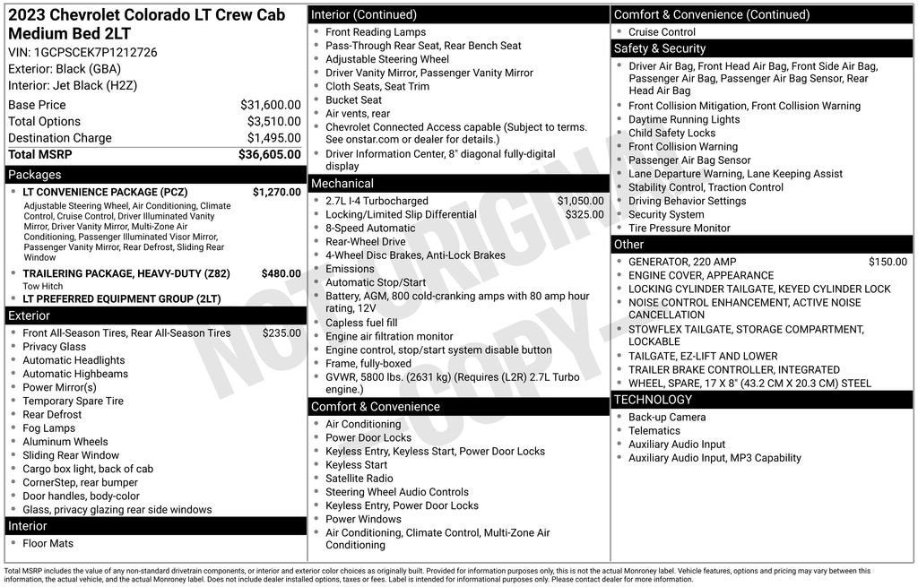 2023 Chevrolet Colorado LT