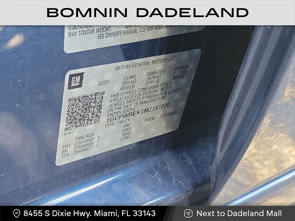 2021 Chevrolet Silverado 1500 Custom