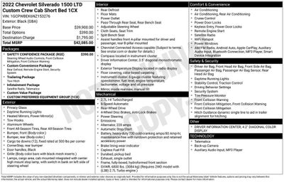 2022 Chevrolet Silverado 1500 LTD Custom