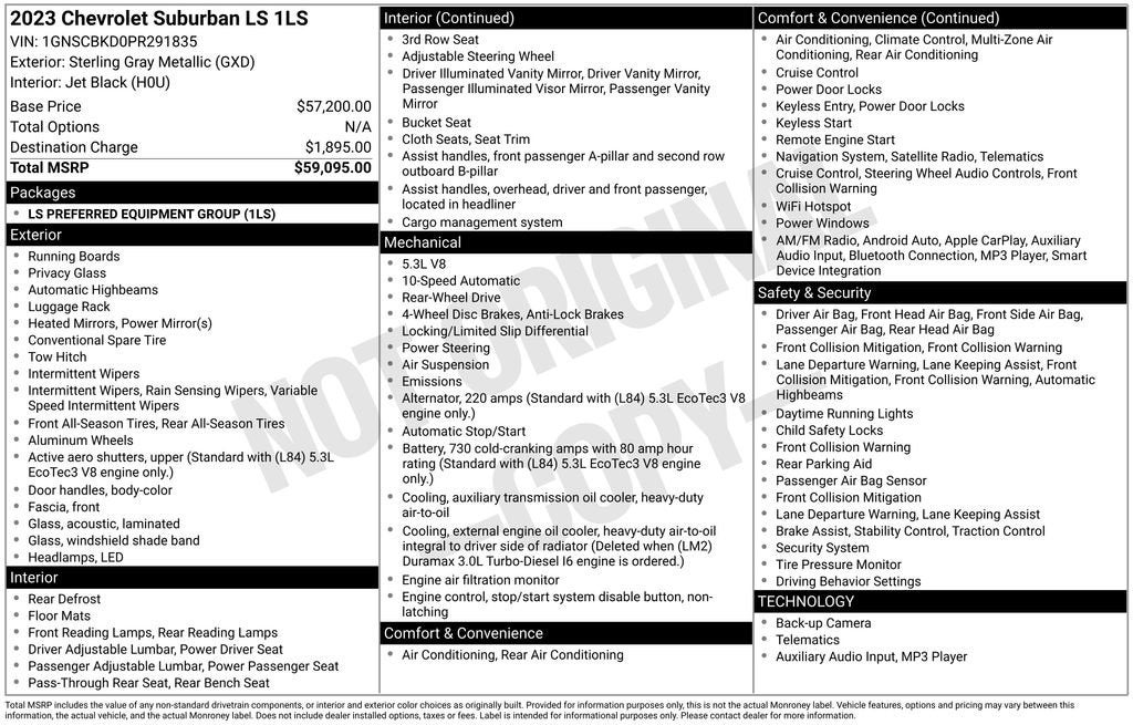 2023 Chevrolet Suburban LS