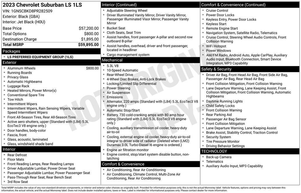 2023 Chevrolet Suburban LS