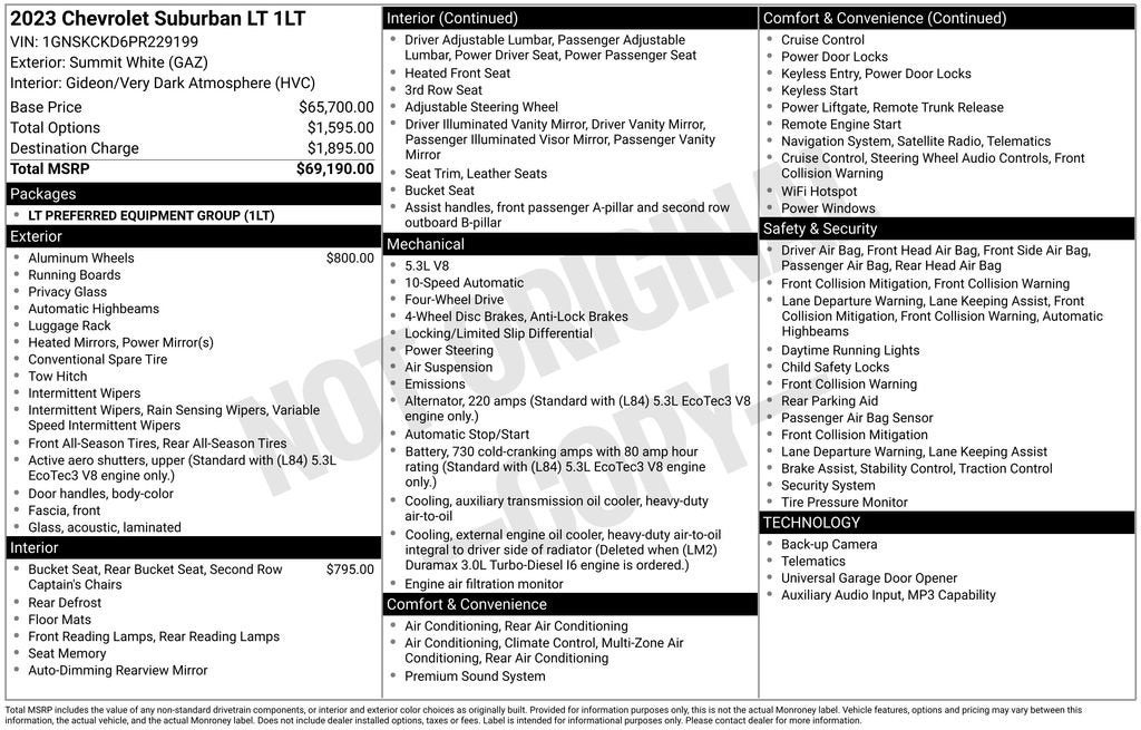 2023 Chevrolet Suburban LT