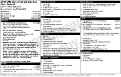 2021 GMC Sierra 1500 SLT