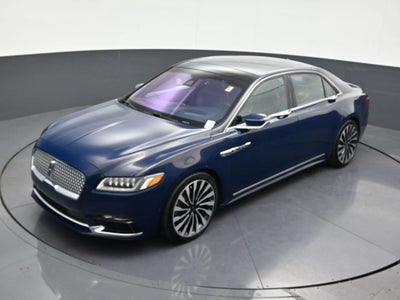 2017 Lincoln Continental Black Label