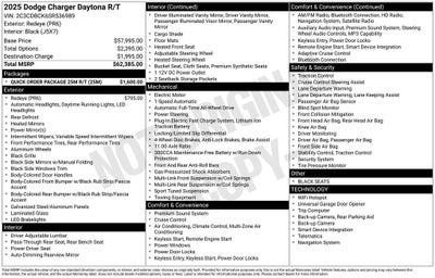 2025 Dodge Charger Daytona R/T