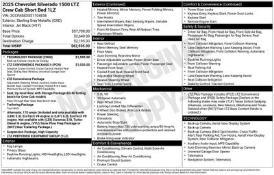 2025 Chevrolet Silverado 1500 LTZ