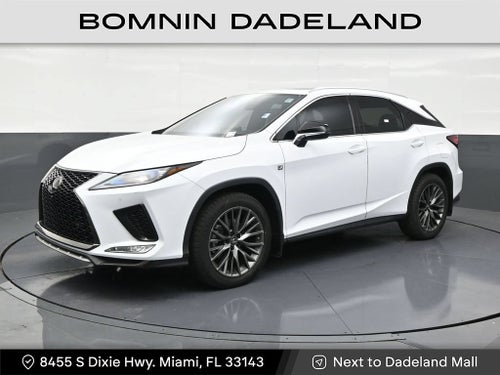 2022 Lexus RX RX 350 F SPORT Handling