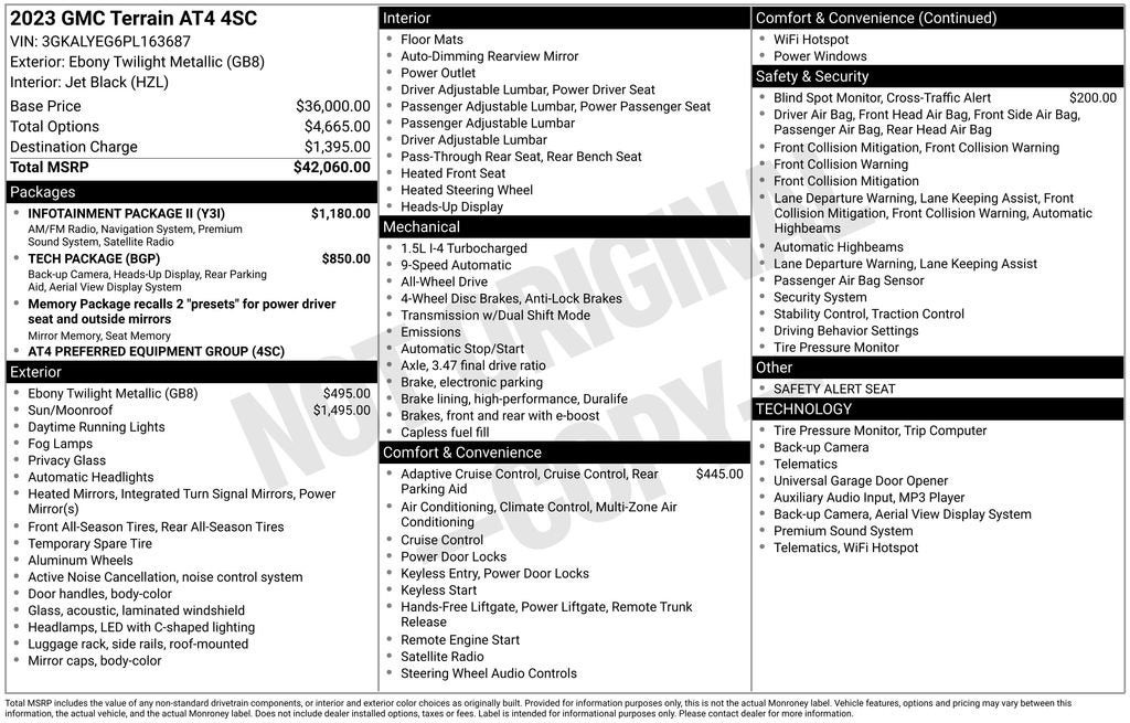 2023 GMC Terrain AT4