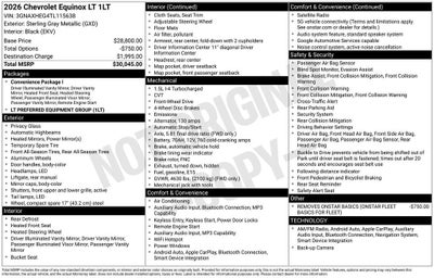 2026 Chevrolet Equinox LT