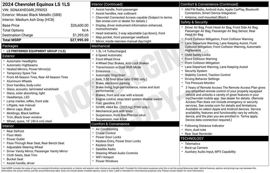 2024 Chevrolet Equinox LS