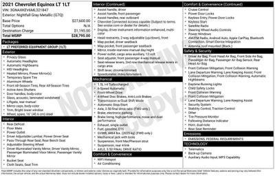 2021 Chevrolet Equinox LT