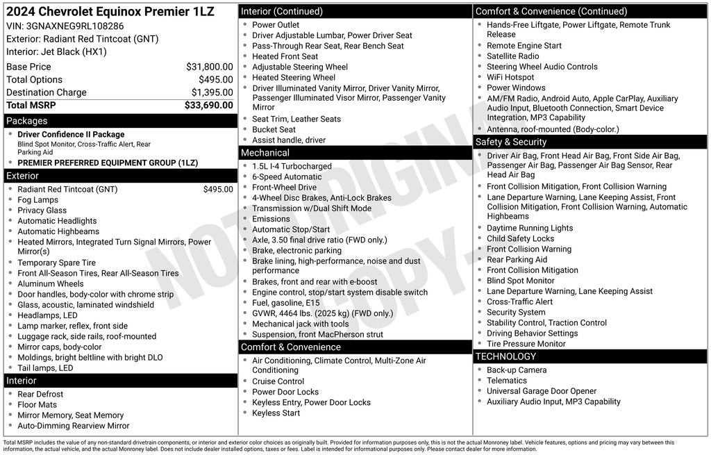 2024 Chevrolet Equinox Premier