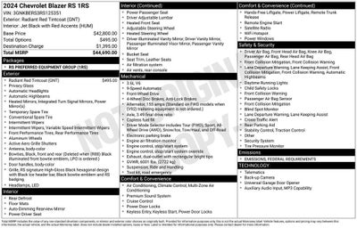 2024 Chevrolet Blazer RS