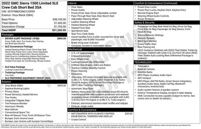 2022 GMC Sierra 1500 Limited SLE