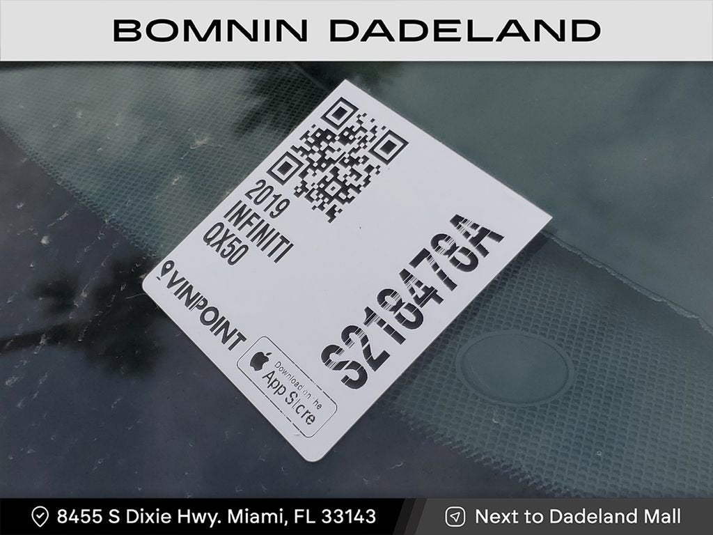 2019 INFINITI QX50 ESSENTIAL