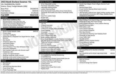 2022 Buick Enclave Essence
