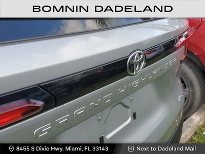 2025 Toyota Grand Highlander XLE