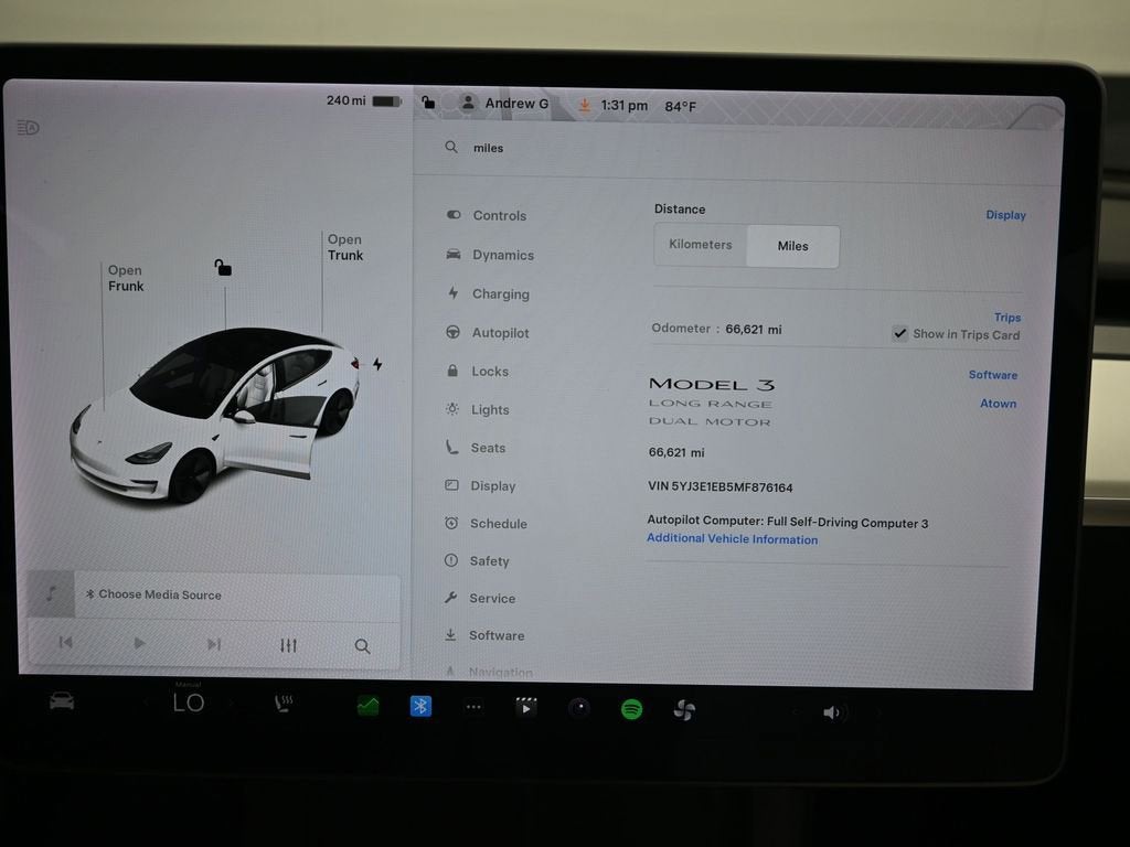 2021 Tesla Model 3 Long Range