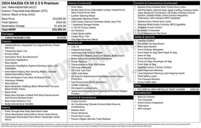 2024 Mazda Mazda CX-50 2.5 S Premium Package