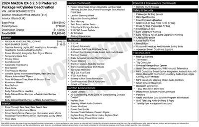 2024 Mazda Mazda CX-5 2.5 S Preferred Package