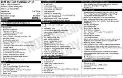 2025 Chevrolet Trailblazer LT
