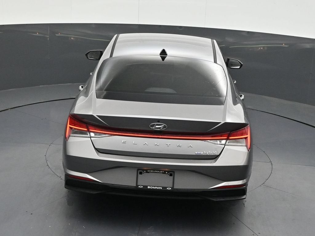2023 Hyundai Elantra Hybrid Blue