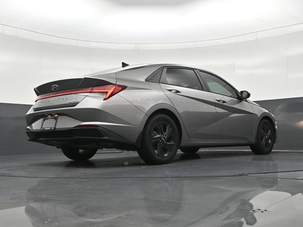 2023 Hyundai Elantra Hybrid Blue