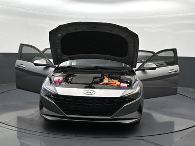 2023 Hyundai Elantra Hybrid Blue