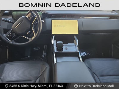 2024 Land Rover Range Rover Sport SV Edition One Obsidian Black