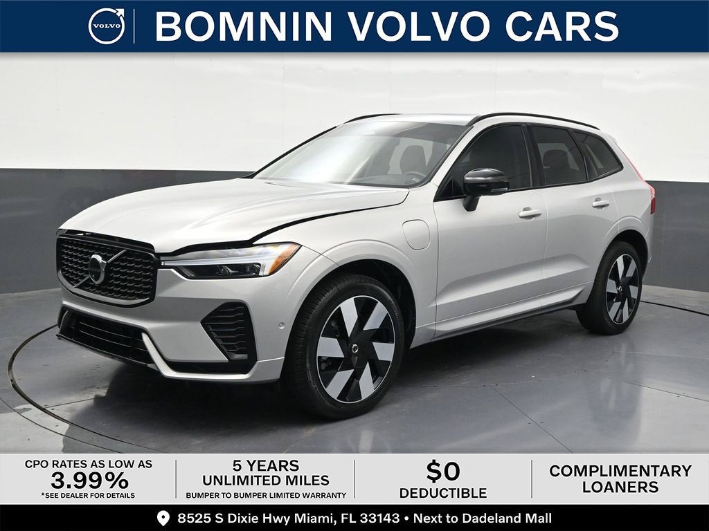 2025 Volvo XC60 Plug-In Hybrid Plus, T8 AWD Electric/Gasoline, Dark