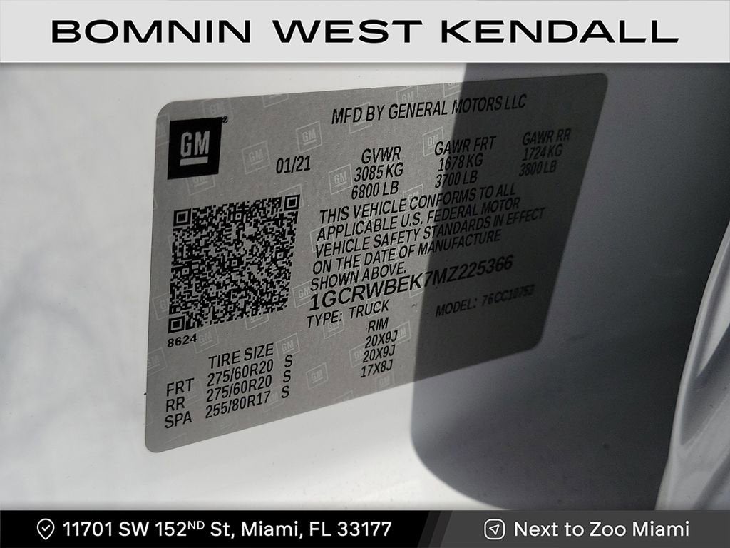 2021 Chevrolet Silverado 1500 Custom