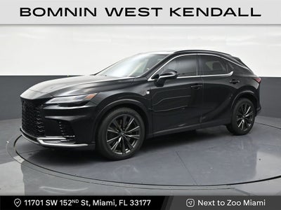 2024 Lexus RX 350 F SPORT Handling