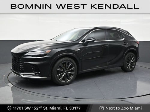 2024 Lexus RX 350 F SPORT Handling