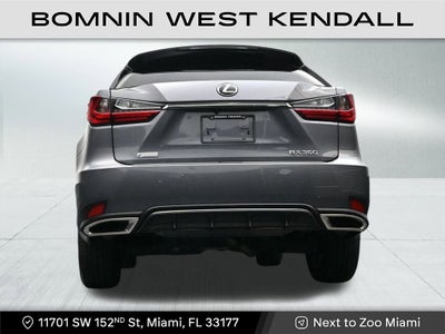 2022 Lexus RX RX 350 F SPORT Handling