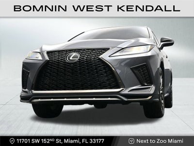 2022 Lexus RX RX 350 F SPORT Handling