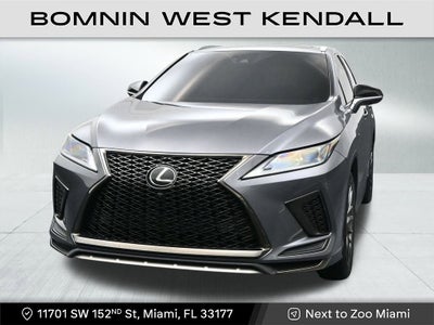 2022 Lexus RX RX 350 F SPORT Handling