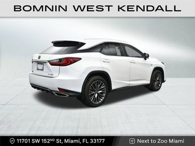 2022 Lexus RX RX 350 F SPORT Handling