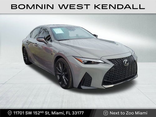 2025 Lexus IS IS 350 F SPORT Design