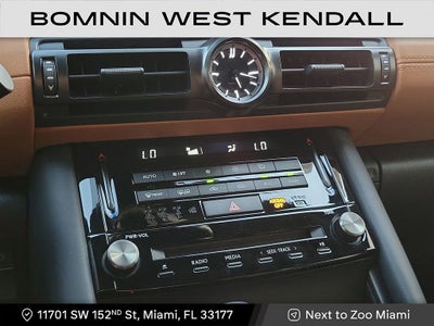 2024 Lexus IS IS 350 F SPORT Design