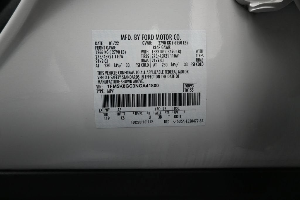 2022 Ford Explorer ST