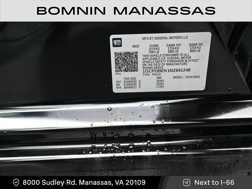 2022 Chevrolet Silverado 1500 Custom