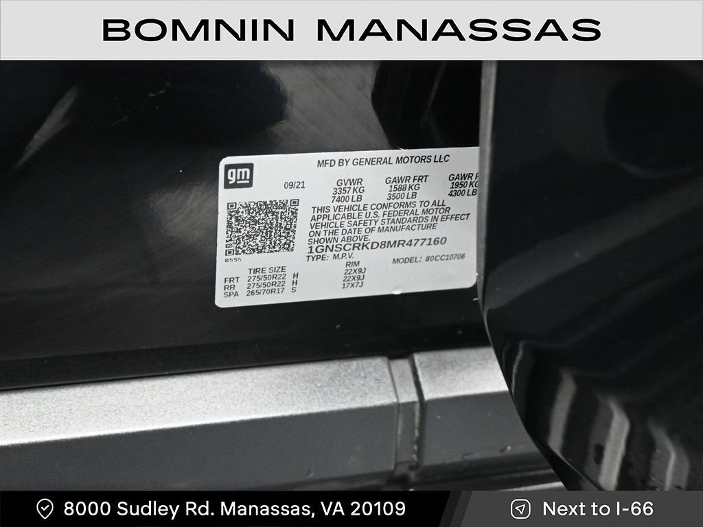 2021 Chevrolet Tahoe RST