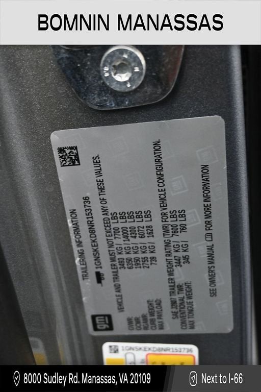 2022 Chevrolet Suburban RST