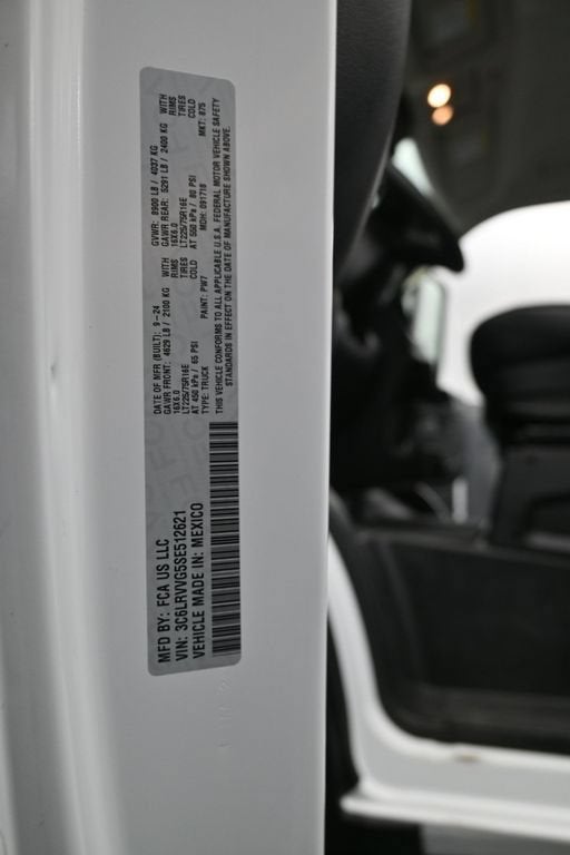 2025 RAM ProMaster 2500 Cargo Van Tradesman Low Roof 136" WB w/Pass Seat