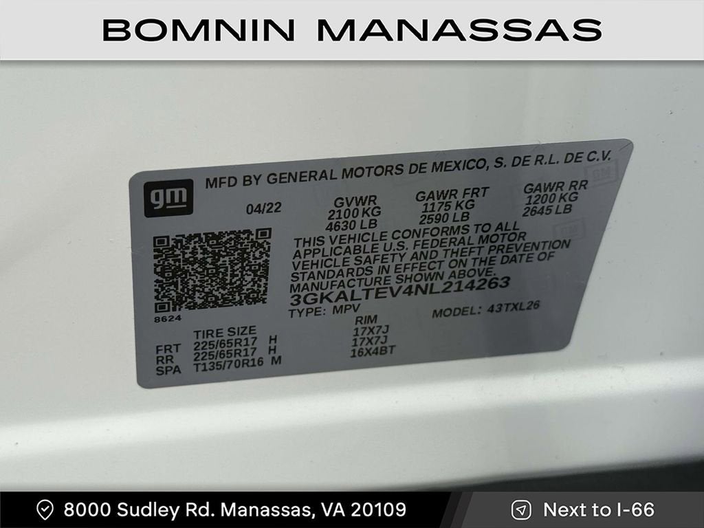 2022 GMC Terrain SLE