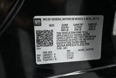 2026 Chevrolet Equinox LT