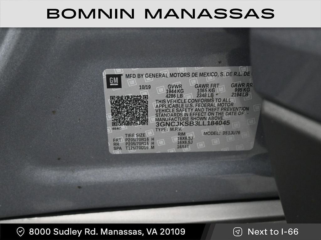 2020 Chevrolet Trax LS