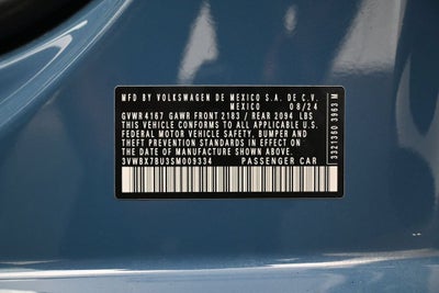 2025 Volkswagen Jetta 1.5T Sport